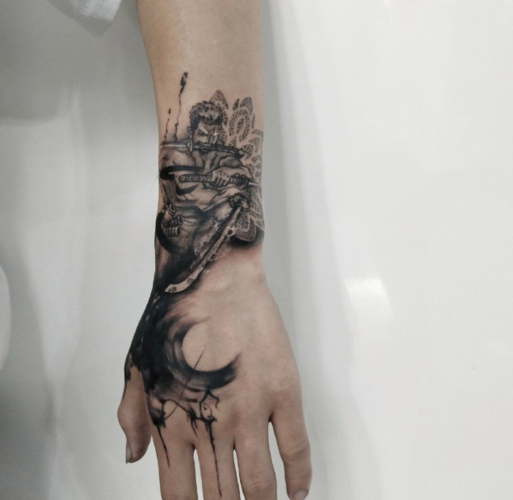 海贼王索隆纹身图案大全 最新超好看的索隆纹身设计(13)