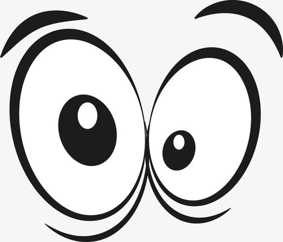 卡通大眼睛漫画眼睛