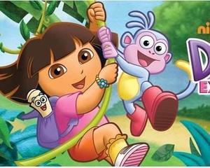 启蒙英语动画片《爱探险的朵拉dora the  explorer》云盘下载