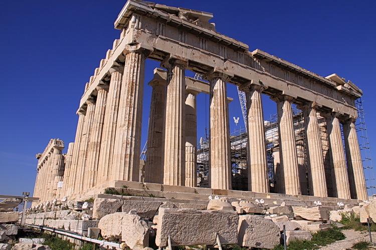 雅典卫城帕特农神庙 parthenon