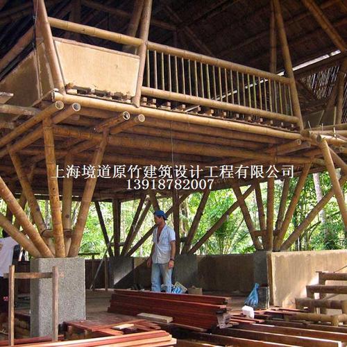 竹建筑2003000每平竹房子竹建筑竹篱笆竹门楼竹亭子竹长廊竹装饰