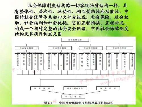 中国社会保障体系结构(第一组)ppt
