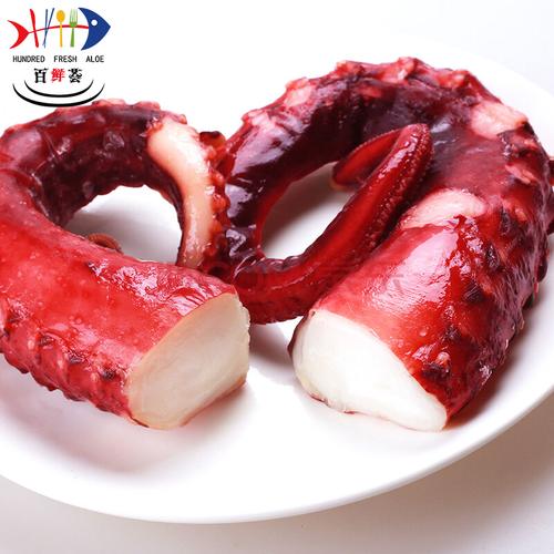 百鲜荟 八爪鱼章鱼足500g 新鲜野生大章鱼爪章鱼脚章鱼腿