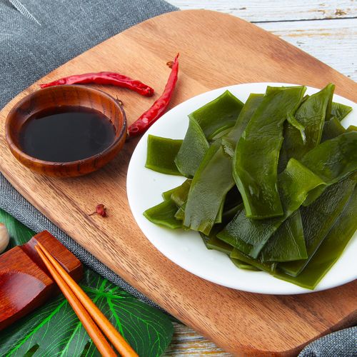 亿海冷冻海带条150g 火锅食材