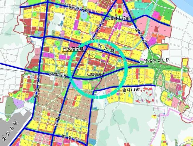 最新规划图出炉烟台这些地方将大变样涉及芝罘莱山福山牟平高新