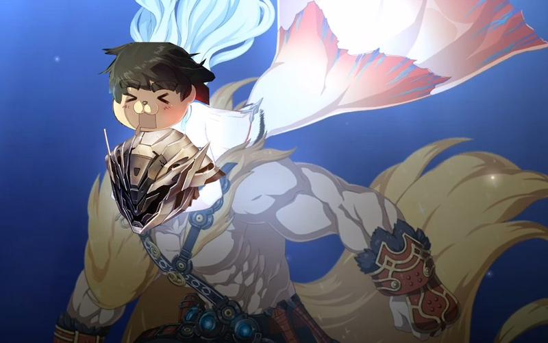 活动作品fgo日服肉身高达超人俄里翁6t单挑2020白情高难