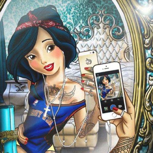 「沙雕朋克」迪士尼公主搞怪头像合集_头像_迪士尼公主_迪士尼怎么样