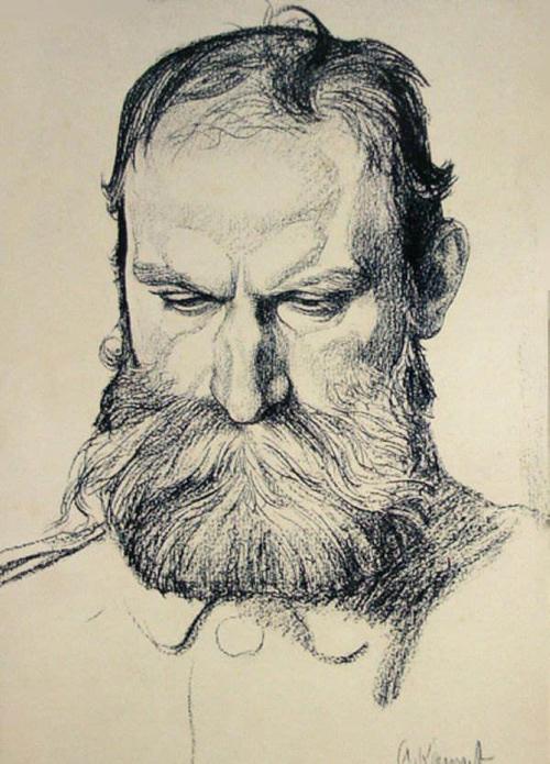 德国素描大师康波夫素描作品8幅欣赏