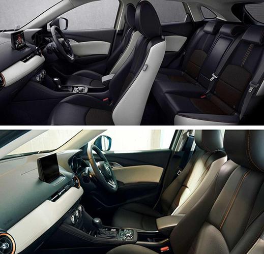 马自达cx-3特别版官图 外观内饰配色更个性