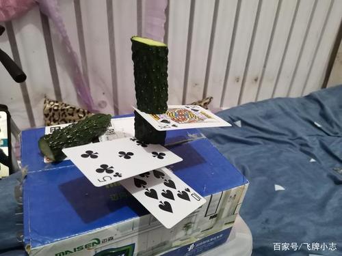 扑克牌飞镖怎么练习教学来了