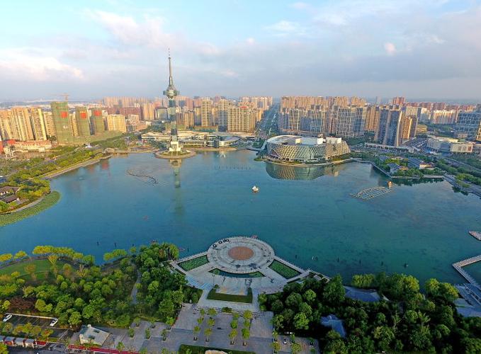 盐城聚龙湖公园高清组图2