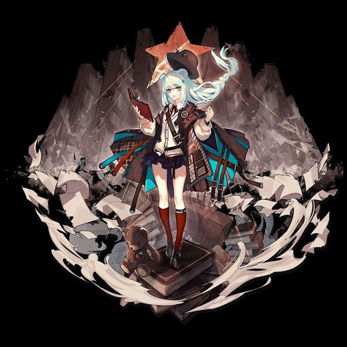 明日方舟无底高清人物立绘