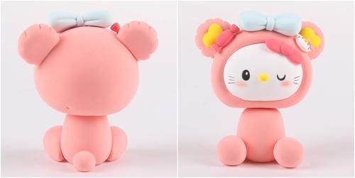 可爱的kitty猫(制作kitty猫粘土)