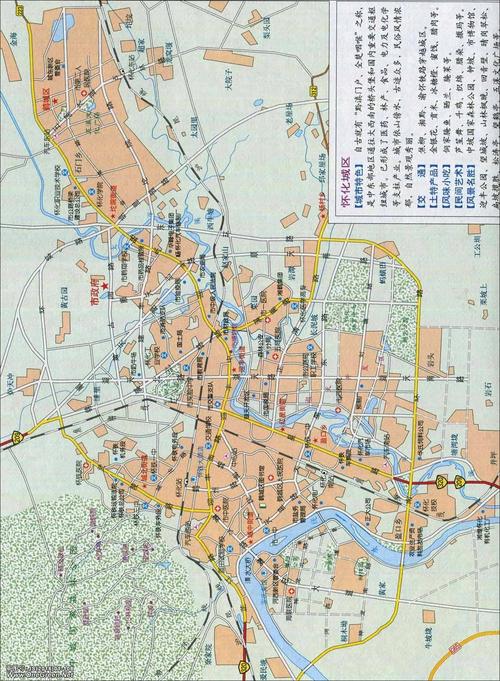 怀化城区地图_怀化地图库