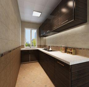 2021现代简易长方形厨房装修效果图-每日推荐