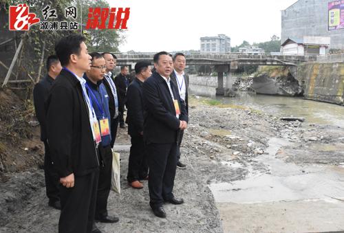 省市县人大代表视察溆水流域综合治理情况_时政要闻_溆浦站