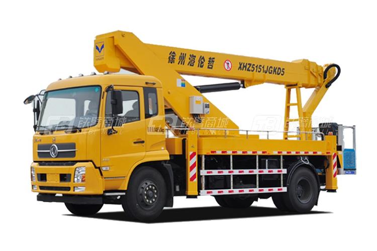海伦哲xhz5151jgkd5东风29m混合臂高空作业车