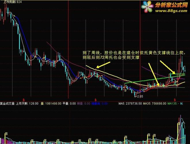 分析家公式网 下载中心 股票公式 通达信公式 黑牛(上市天数 重要均线