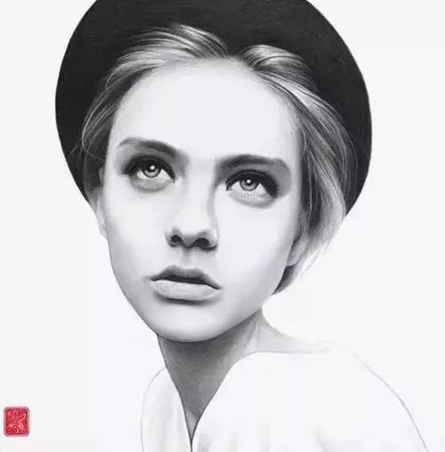 你见过这么好看的素描美女吗|画家|艺术|文艺复兴|家