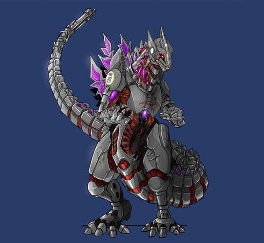 《哥斯拉》怪兽重绘:太空异形很霸气,彩虹魔斯拉美如画