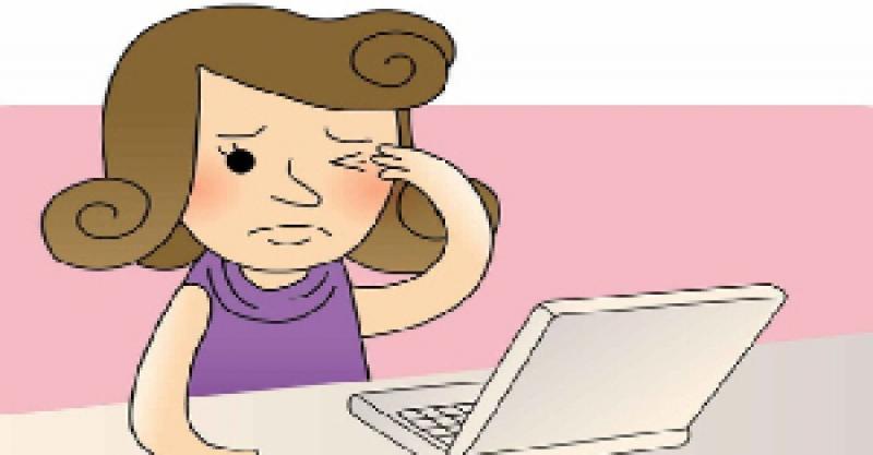 长时间玩手机导致眼睛不堪重负