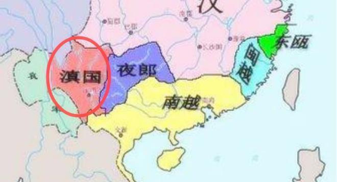 之后,夜郎王看见靠山南越已经被灭,自知无实力抵抗汉军,也举国投降