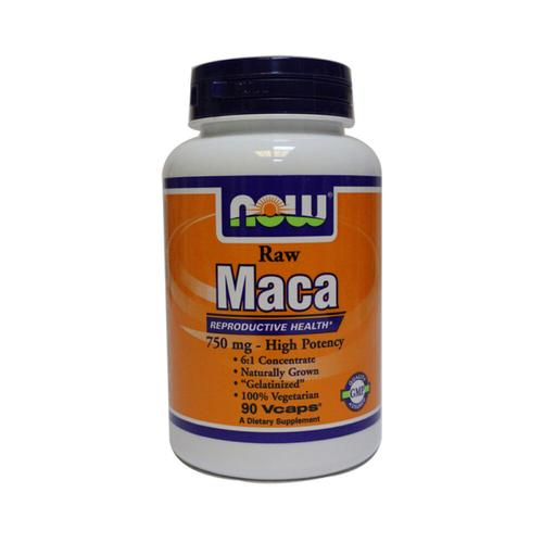 诺奥nowfoods秘鲁玛卡男士玛咖maca750mg90粒胶囊补肾延时增性欲抗