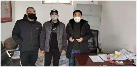 丰南区西葛镇干群同心齐上阵顶风冒雪战疫情