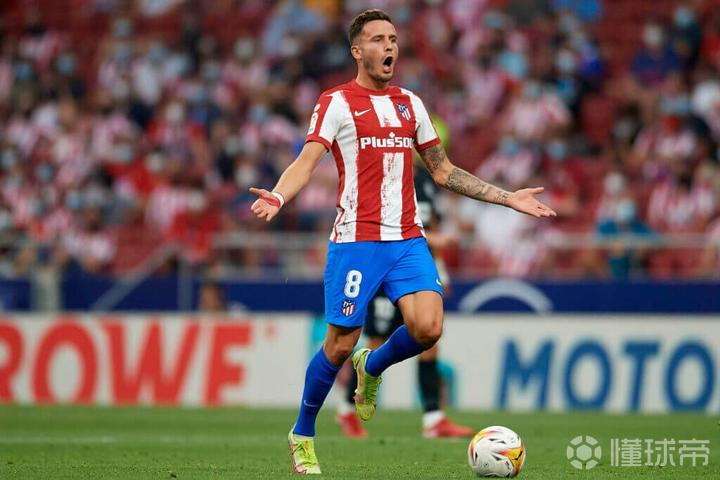 据90 分钟报道,马德里竞技队中场球员萨乌尔不会.