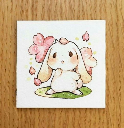 萌萌哒小兔兔原画师mokarooru日本