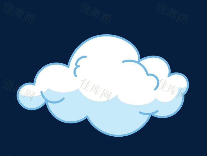卡通云朵