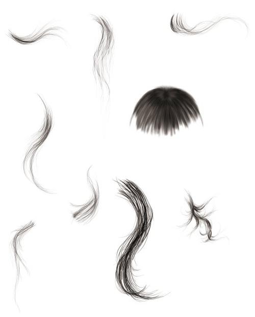 ps头发图片免费下载_ps头发素材_万素网