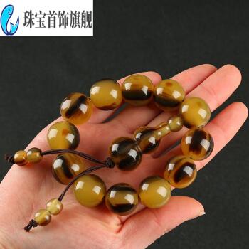 高端品质天然西藏牦牛骨手串佛珠骨头灵骨藏式牛角羊角菩提子手链男女