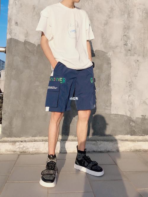 飞织阳光潮酷_穿搭_ootd_男朋友_针织_黑白色_otzshoes怎么样_ootd