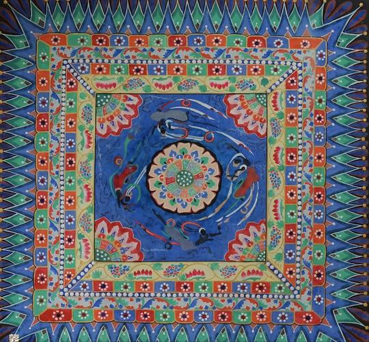 繁杂的花纹,独特的秩序,强烈的视觉,神秘的哲学……关于敦煌,藻井是一