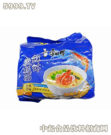 康师傅经典鱼板鲜虾面(5联包)
