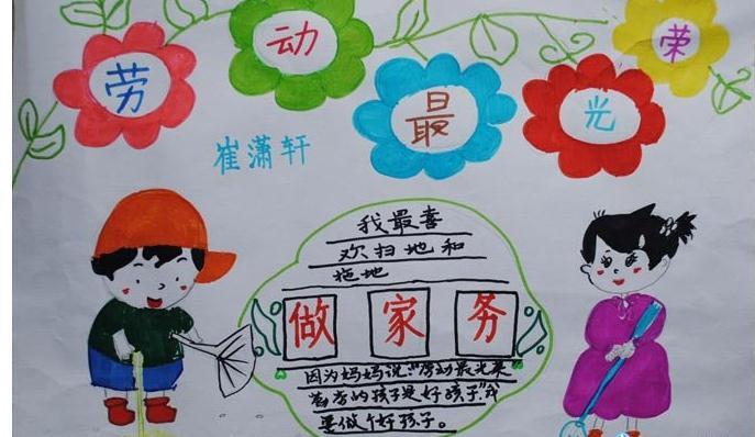 劳动最光荣手抄报图片一等奖劳动最光荣手抄报图片