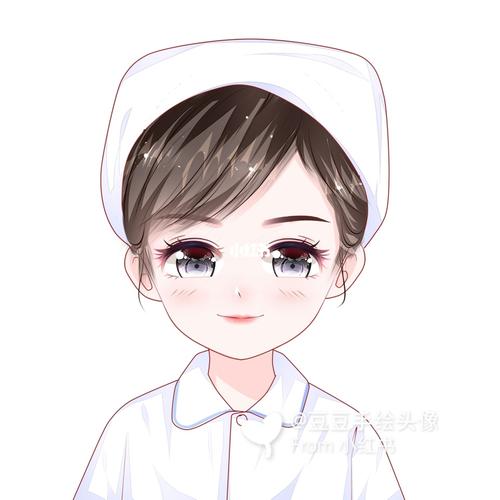 真人漫画护士头像 致敬最美白衣天使98