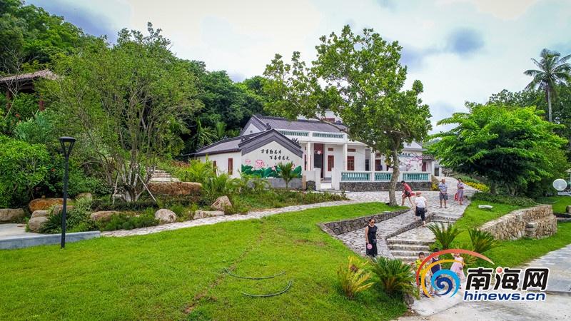 航拍博鳌镇沙美村:山水风光引客来