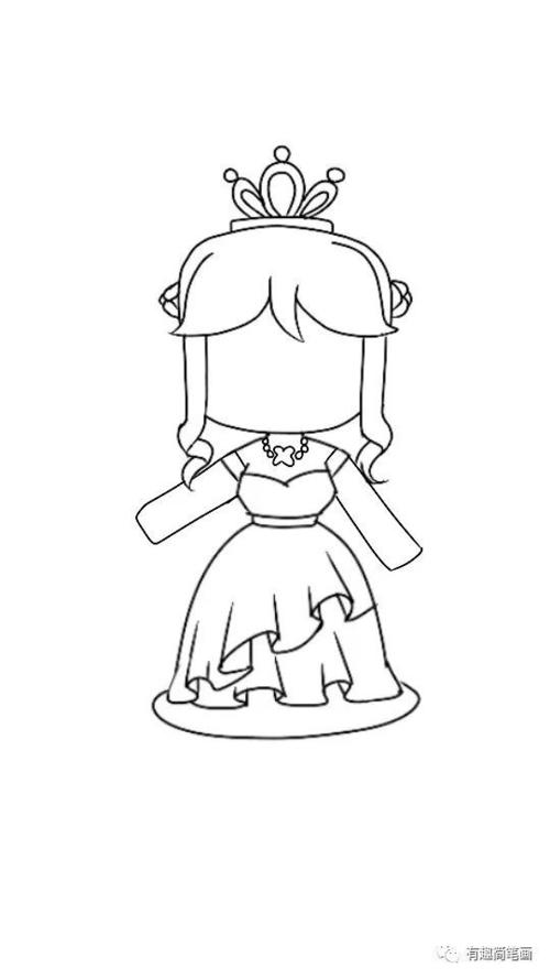 小女孩们喜欢的迷你世界的灰姑娘画好了,请查收!