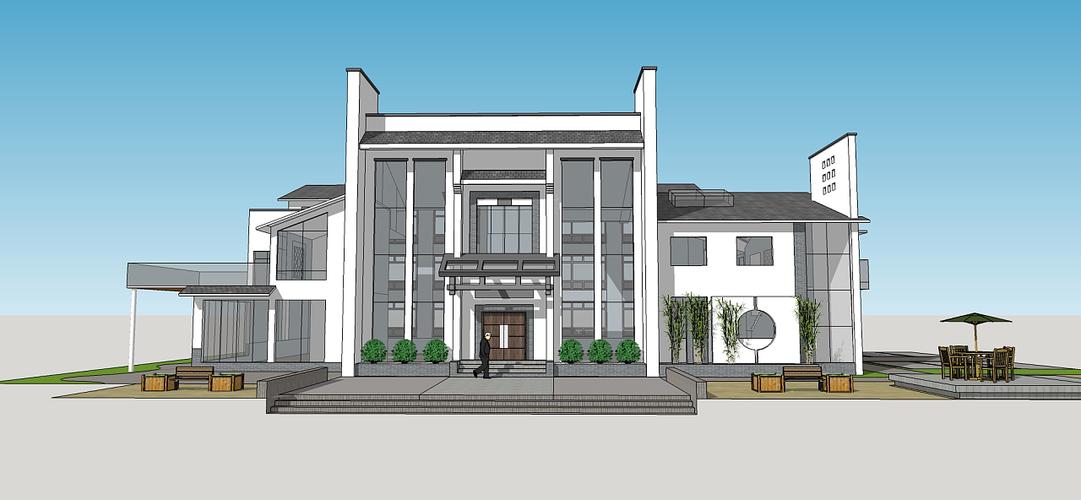 某会所建筑方案设计