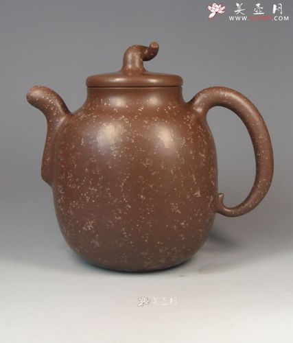 紫砂壶名家作品 茄段壶 彭耀年紫砂
