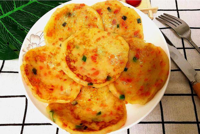 每日美食,分享土豆泥肉香菇饼的做法