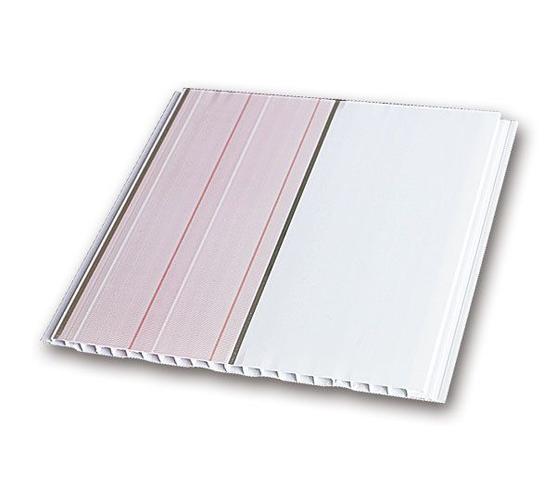 半边印刷pvc扣板 用于屋顶天花板吊顶装饰型塑料板 出口产品