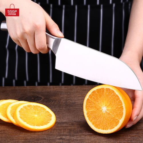 全不锈钢水果刀瓜果刀厨房切水果刀家用多用刀切西瓜专用刀具德式