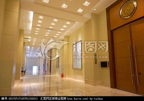 会议厅 过道 大门