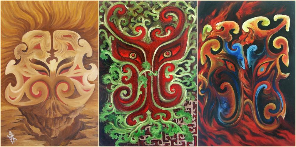 饕餮|纯艺术|绘画|元瞻阁萧凇菱 - 原创作品 - 站酷 (zcool)