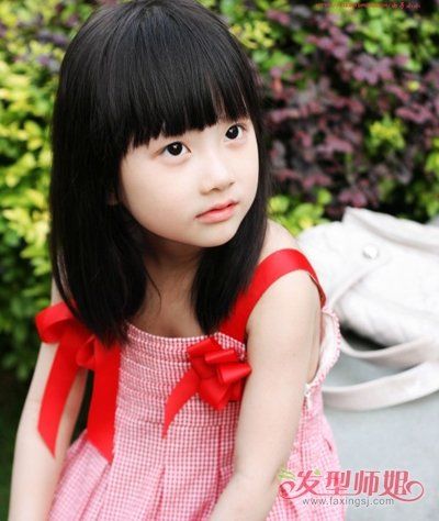 幼儿园小女孩短发发型大全 儿童短发弄什么发型好看(2