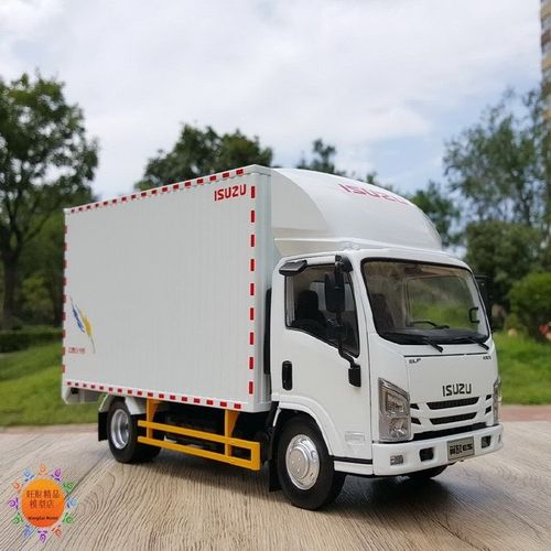 1:18 原厂 江西五十铃翼放 厢式货车轻卡 江铃汽车模型 卡车车模