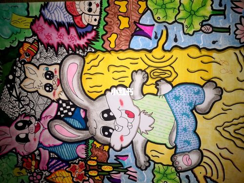 小动物主题_简笔画_画个简笔画_文化_绘画